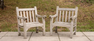 Lot 503 - A pair of garden chairs