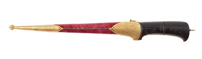 Lot 79 - An Indian steel dagger (pesh-kabz)
