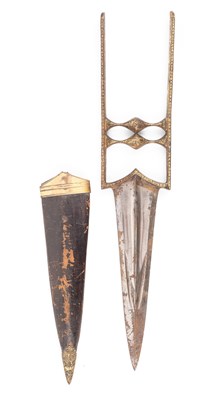 Lot 80 - An Indian push dagger (katar)