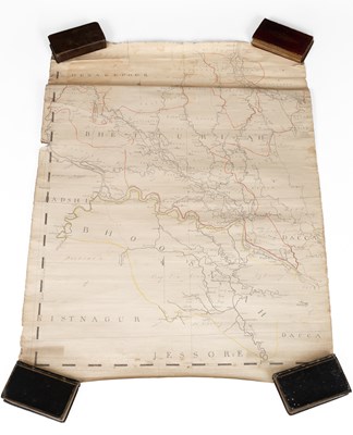 Lot 945 - [Hand drawn Map of part of India]