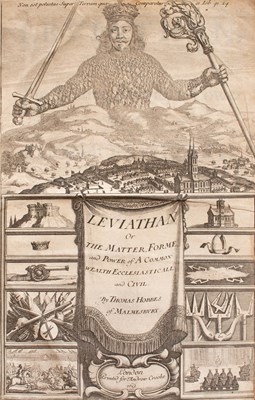 Lot 764 - Hobbes (Thomas) Leviathan