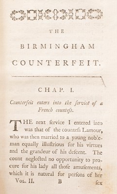 Lot 746 - [Johnson (Richard)] The Birmingham Counterfeit