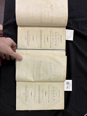 Lot 754 - Hutton (James) Theory of the Earth