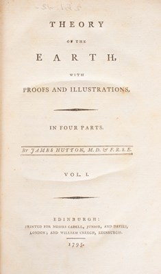 Lot 754 - Hutton (James) Theory of the Earth