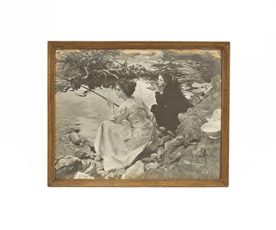 Lot 338 - A gilt frame by Chapman Bros.