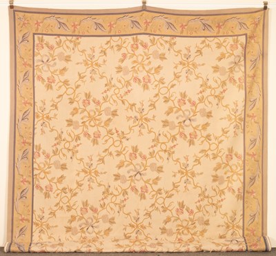 Lot 454 - An Aubusson style tapestry